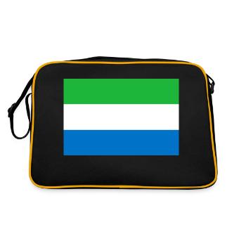 Sierra Leone - Sac Retro - noir/or - Dos