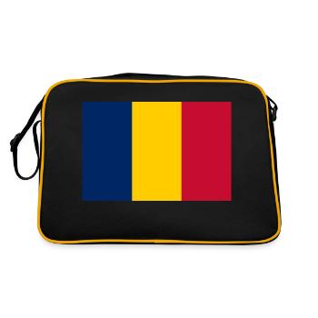 Tchad - Sac Retro - noir/or - Dos