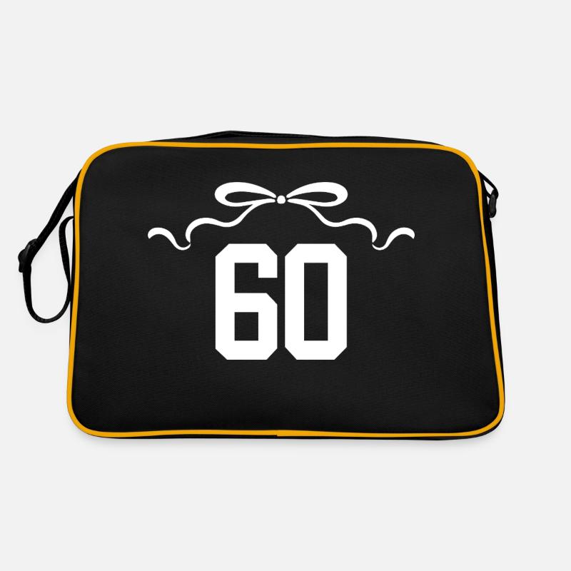 Number 60 Knot - 60th Anniversary Retro Bag
