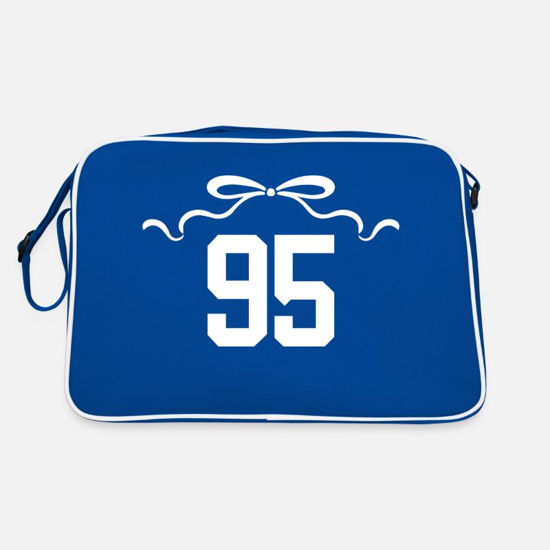 Numéro 95 noeud - 95e anniversaire Sac Retro