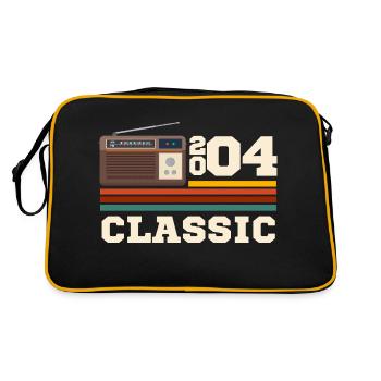 Anniversaire 2004 retro classic - Sac Retro - noir/or - Dos