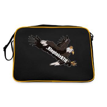 AIGLE - Sac Retro - noir/or - Dos
