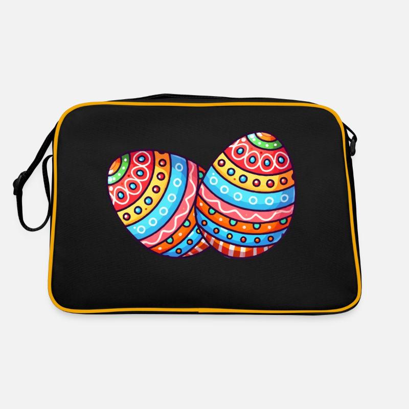 ostereier Retro Tasche
