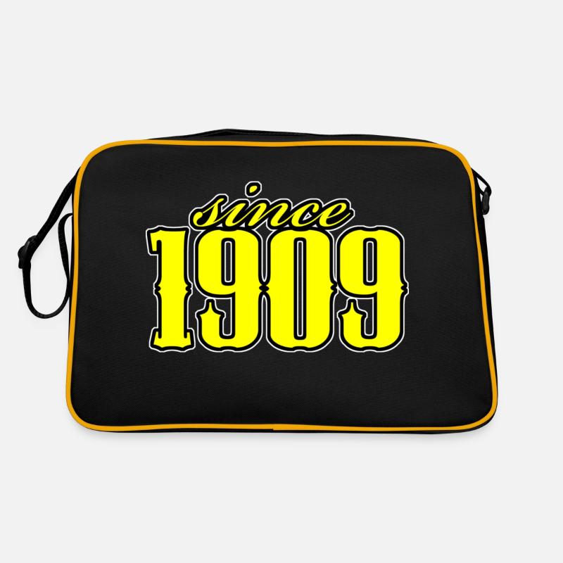 depuis 1909 (jaune) Sac Retro