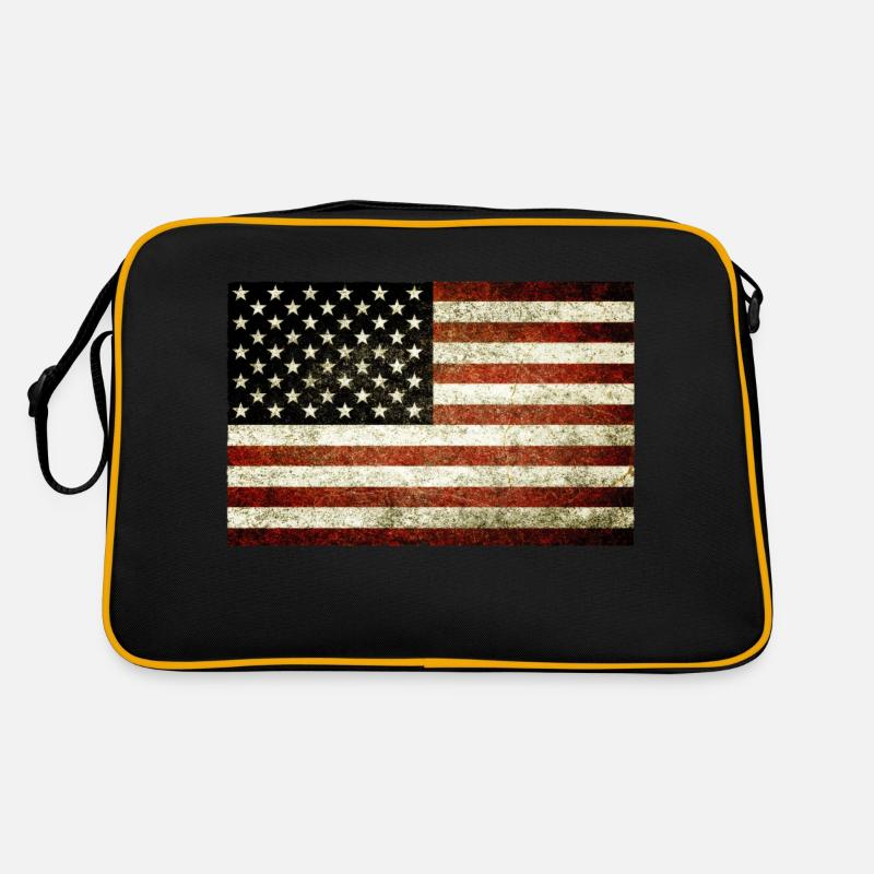 USA drapeau bannière drapeau drapeau à l'ancienne Sac Retro