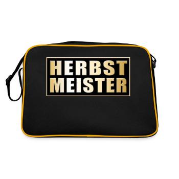Herbstmeister - Retro Bag - black/gold - Back