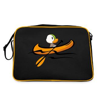 Canoë-canard - Sac Retro - noir/or - Dos