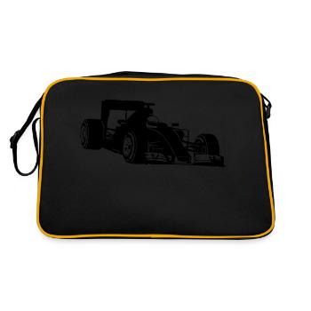 Formela One Racing - Retro Bag - black/gold - Back