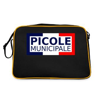 picole municipale - Sac Retro - noir/or - Dos
