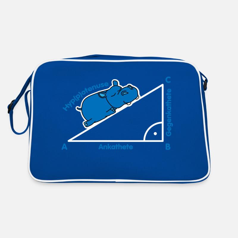 Mathematics Humor Hypotenuse Retro Bag