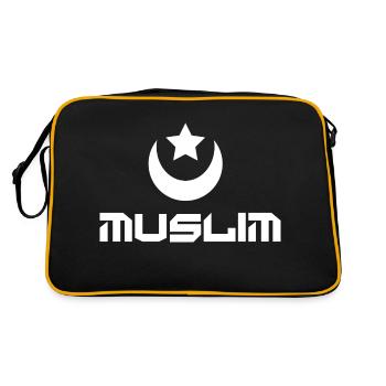 musulman - Sac Retro - noir/or - Dos