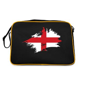 England Flag English Flag English English - Retro Bag - black/gold - Back