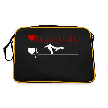 Heartbeat IGP Chien de protection Sport canin - Sac Retro - noir/or - Dos