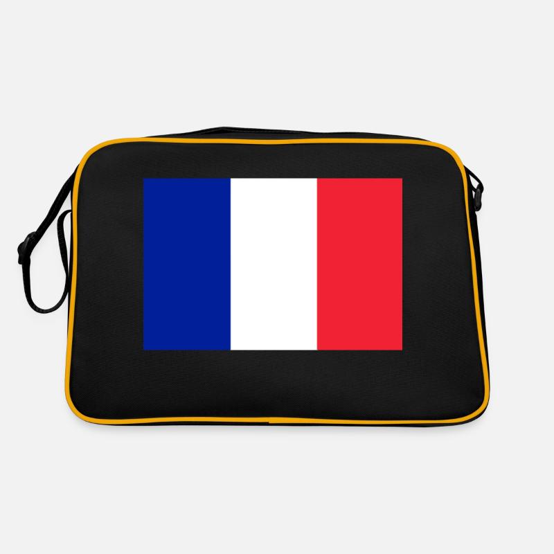 Drapeau français Sac Retro