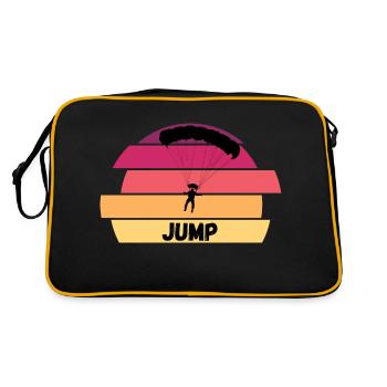 Skydive JUMP - Sac Retro - noir/or - Dos