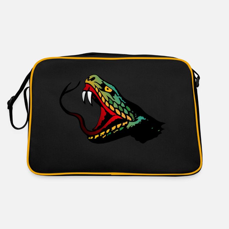 snake tattoo tattoo Retro Bag