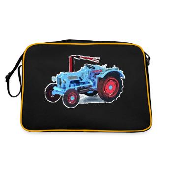 Tigre de chêne - Sac Retro - noir/or - Dos