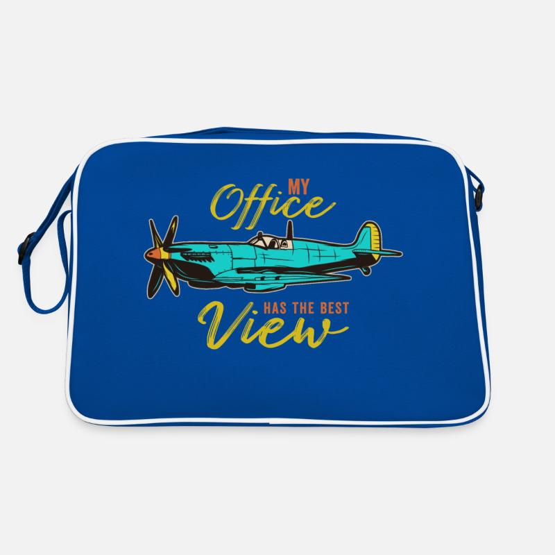 Mon bureau a la meilleure vue ! FlightLovers Sac Retro