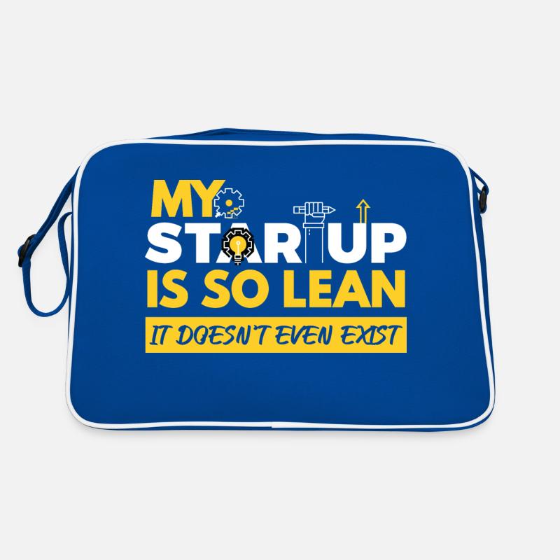 Lean Startup Does Not Exist Founder Retro Bag