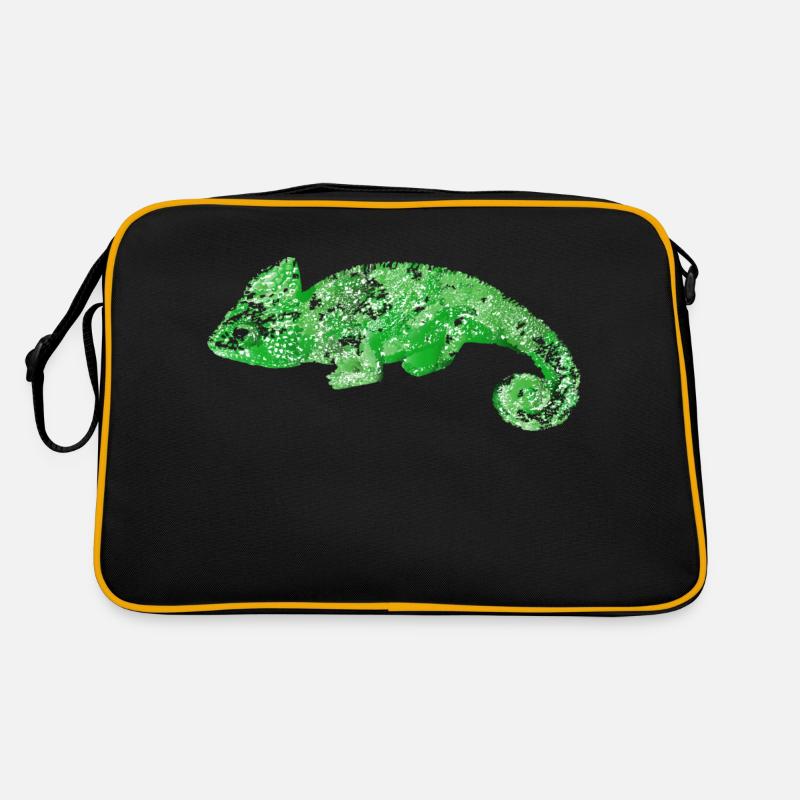Caméléon dans un design incomparable Sac Retro