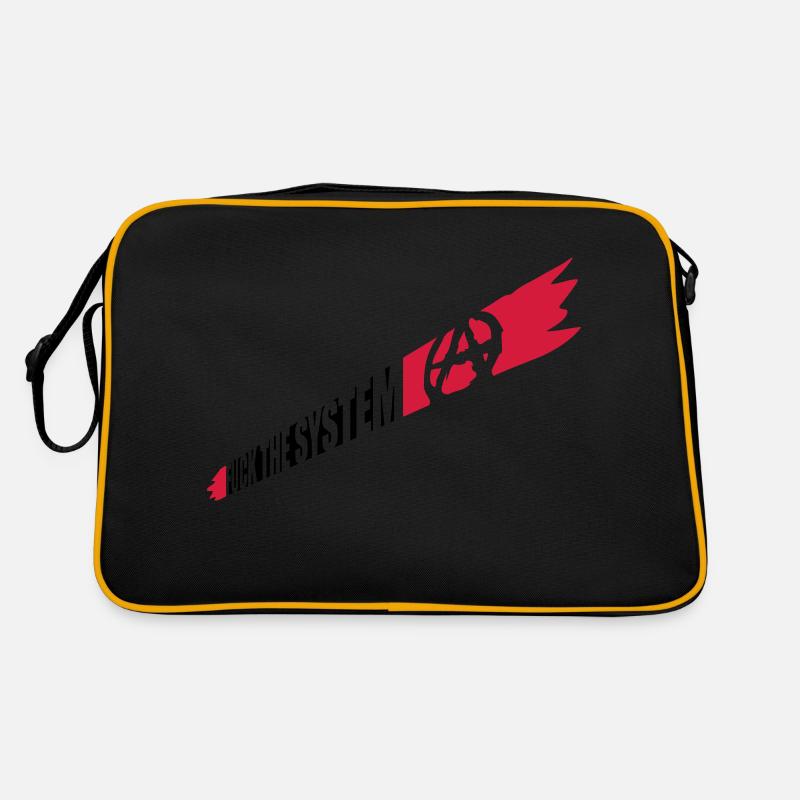 Anarchie Baise le système Sac Retro