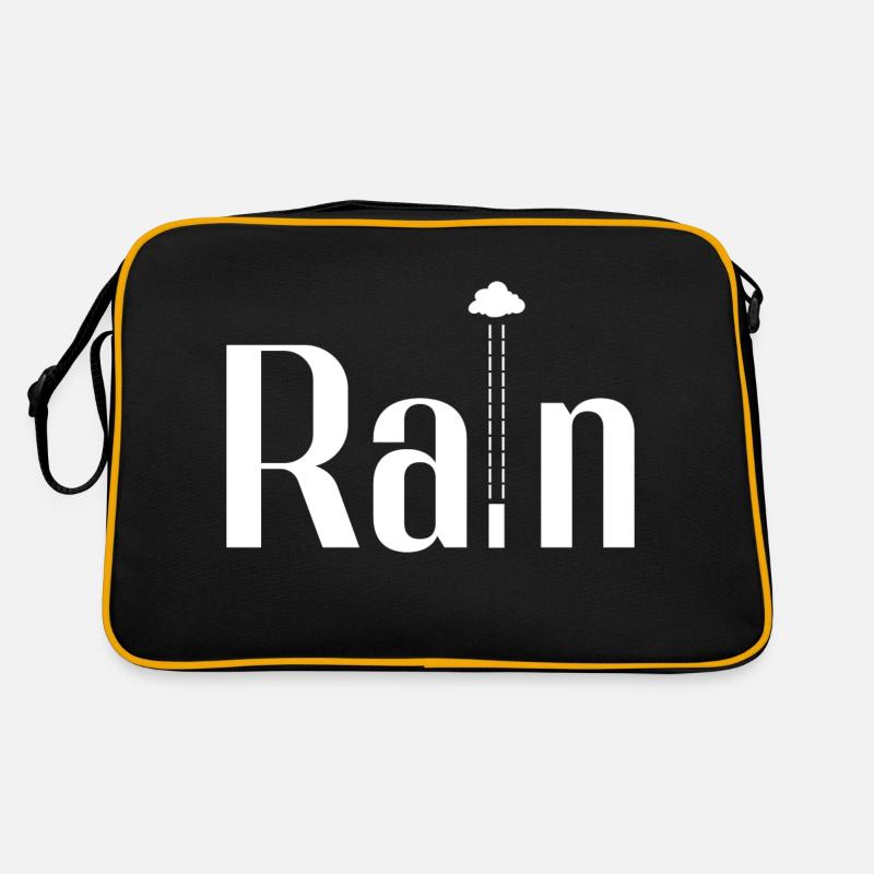 rain pluie original design Sac Retro