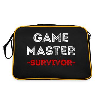 Game Master Survivor RPG (Message) - Retro Bag - black/gold - Back