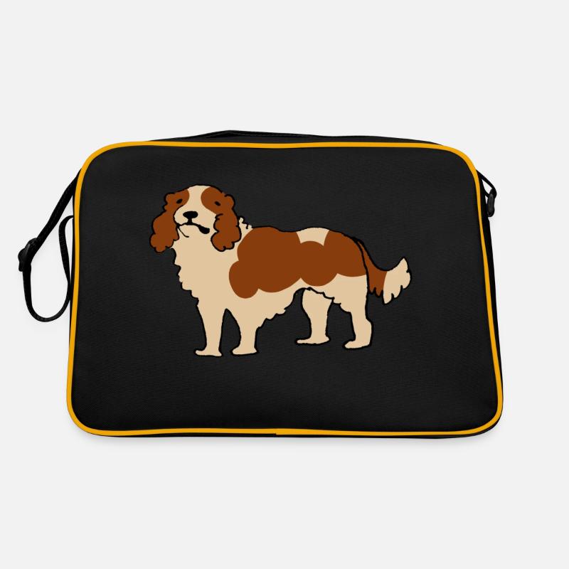Cavalier King Charles Spaniel Retro Tasche