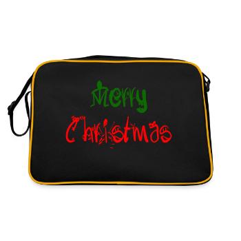 Joyeux Noël. Joyeux Noël - Sac Retro - noir/or - Dos