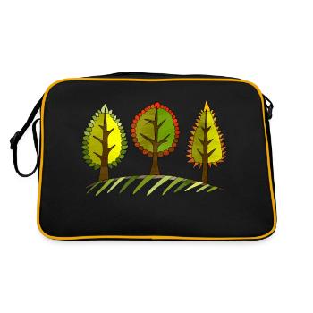Arbre - Sac Retro - noir/or - Dos