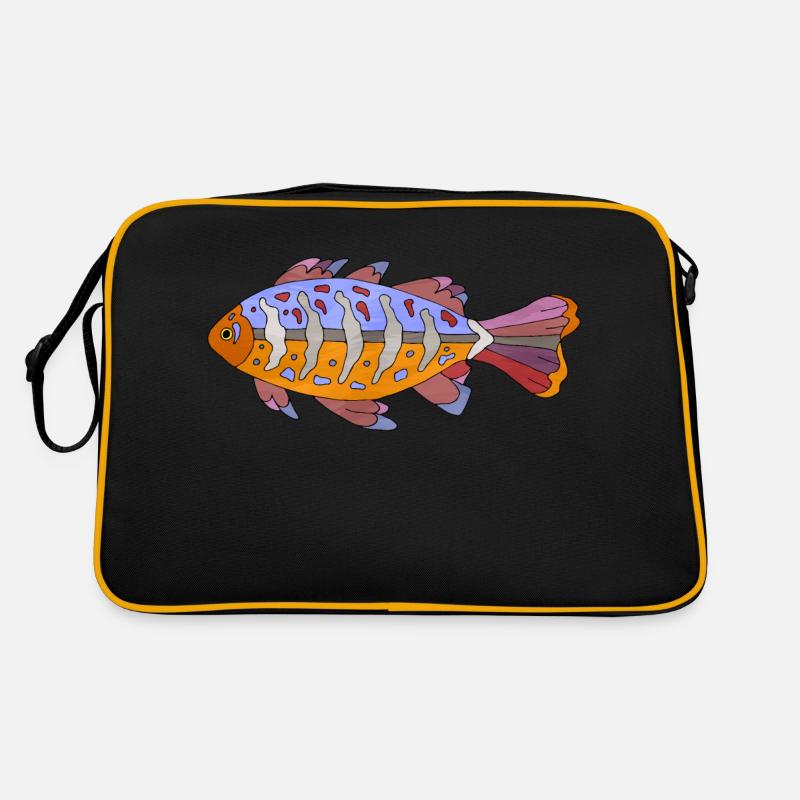 Fisch Retro Tasche