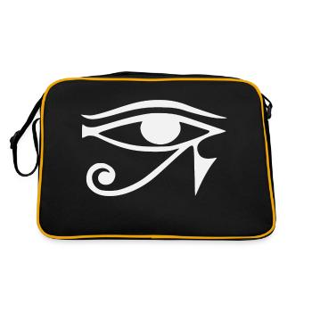 Eye of Horos - Retro Bag - black/gold - Back