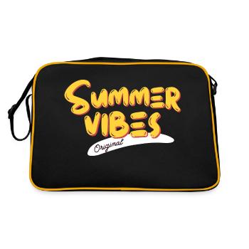 Summer Vibes Original - Sac Retro - noir/or - Dos