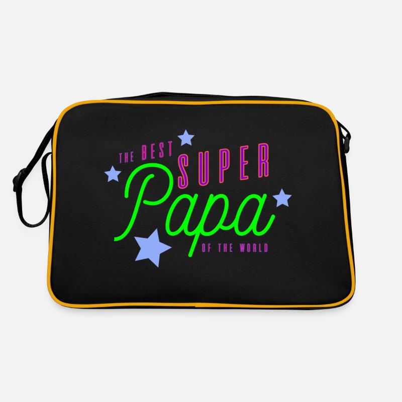 thebestoftheworld - Sac Retro - noir/or