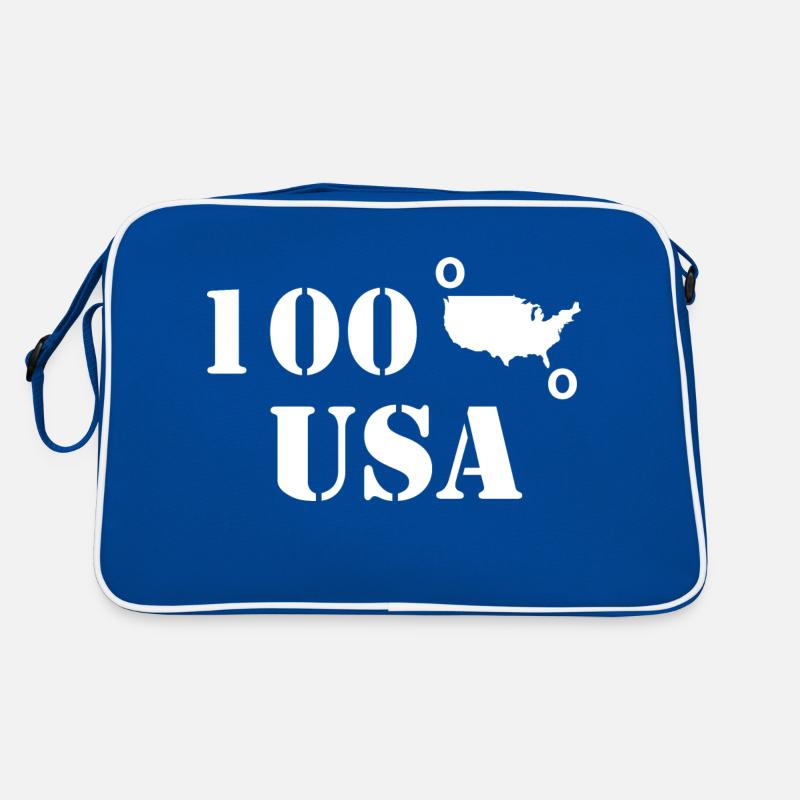 Amerika USA Liebe Retro Tasche