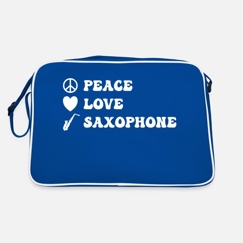 Saxophone player Retro Bag