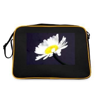 Margarite - Retro Tasche - Schwarz/Gold - Hinten