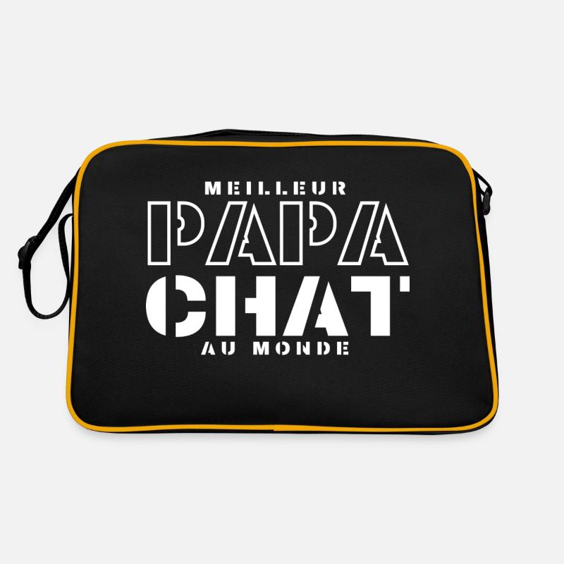 Papa chat Sac Retro