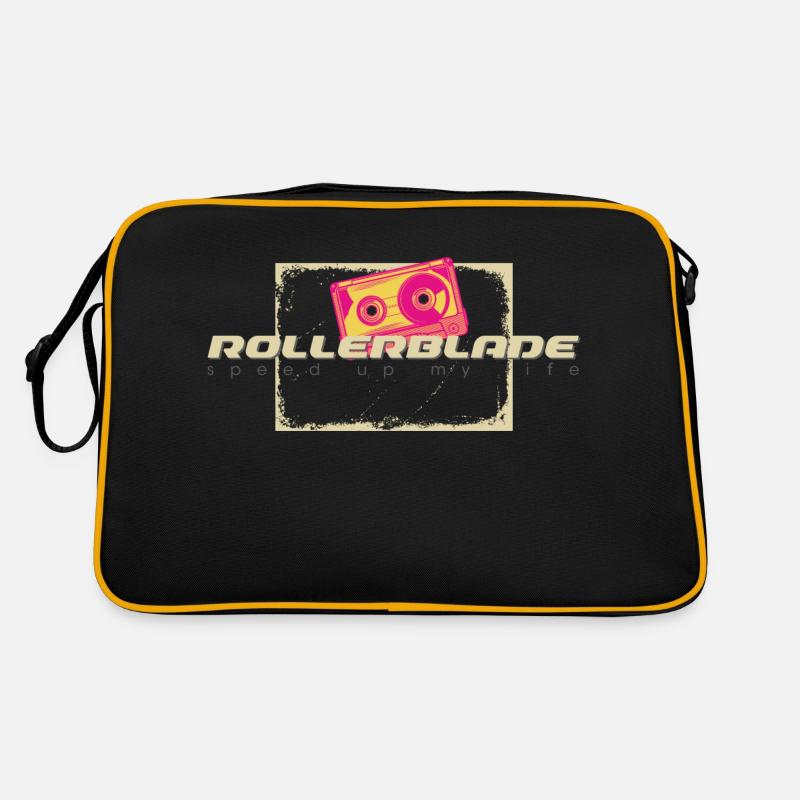 80s tape rollerblader Retro Tasche