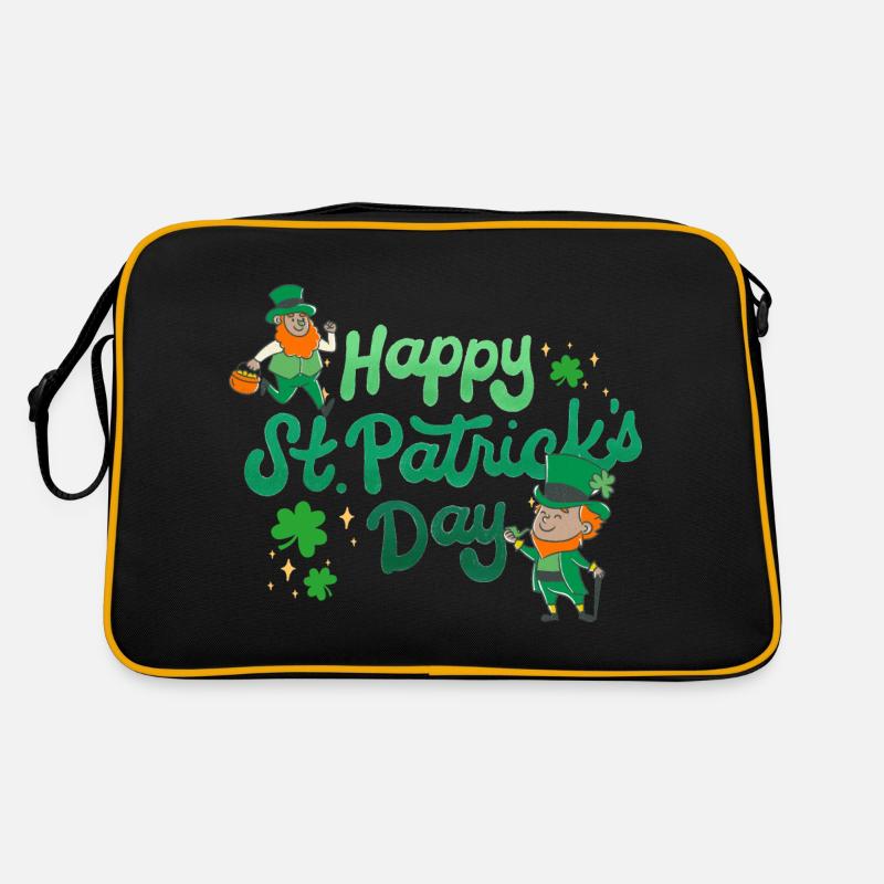 Happy St Patrick's Day. St. Patrick's Day! Retro Bag