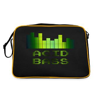 Acid Bass | Music - Sac Retro - noir/or - Dos