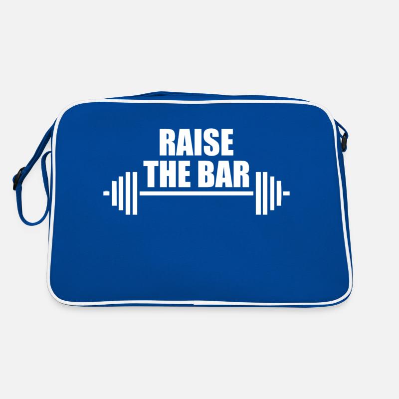 Élever la barre Citation de Barbell Sac Retro