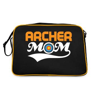 Archer Mom Bow & Arrows Target Archery - Retro Bag - black/gold - Back