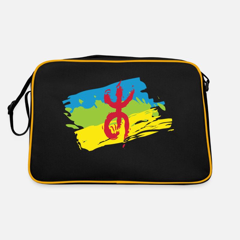 Z Imazighen (Drapeau Amazigh) Sac Retro