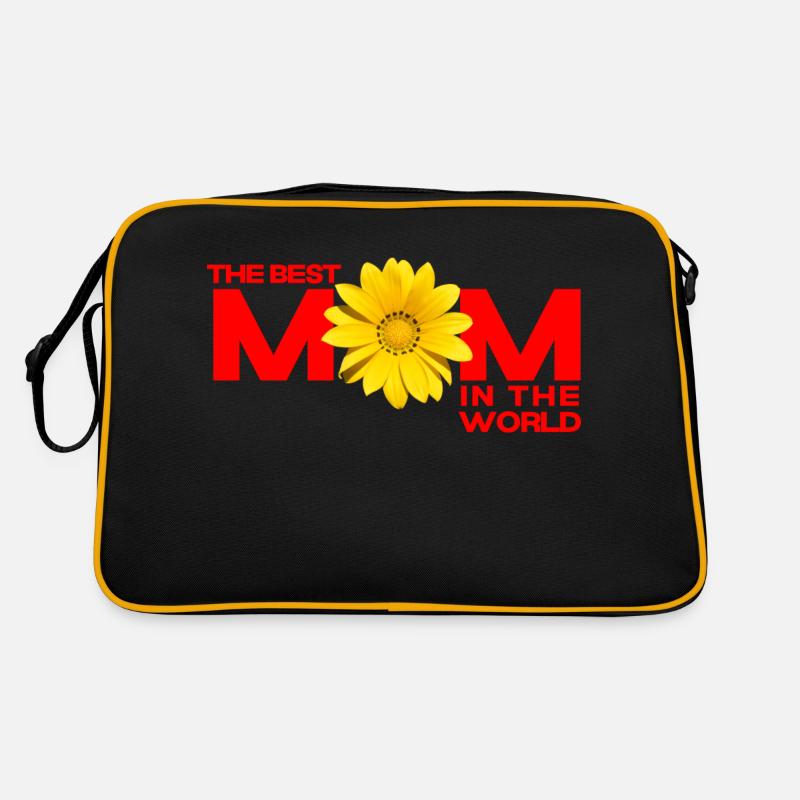 Die beste Mutter der Welt Retro Tasche