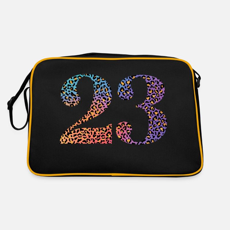 23rd Birthday Leopard Retro Bag