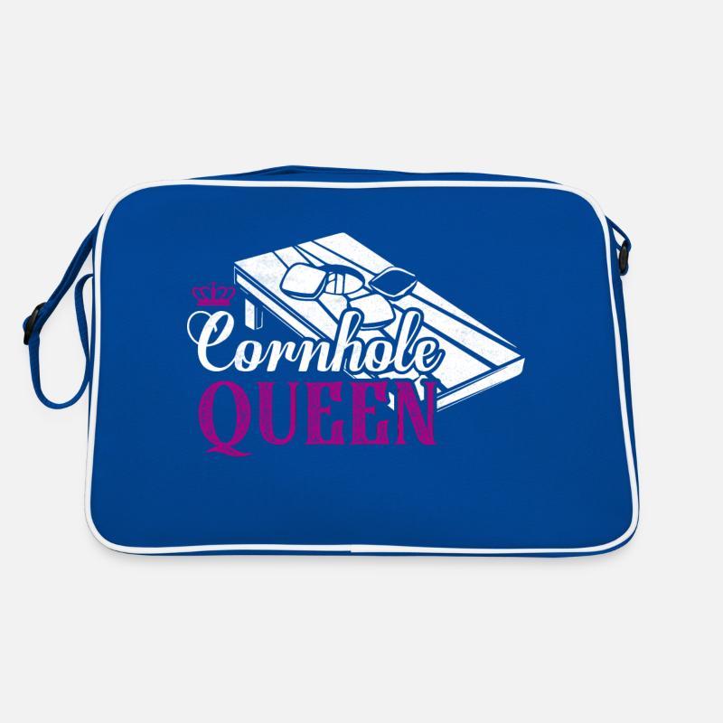 Cornhole Queen Bean Bag Toss Player Retro Bag