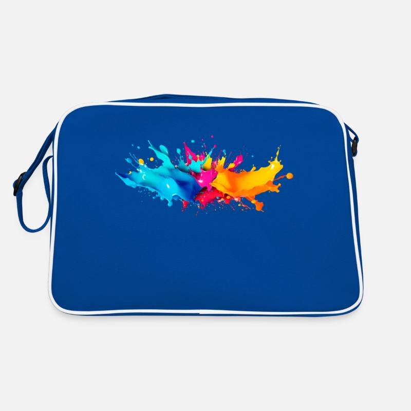 Explosion de Peinture Sac Retro