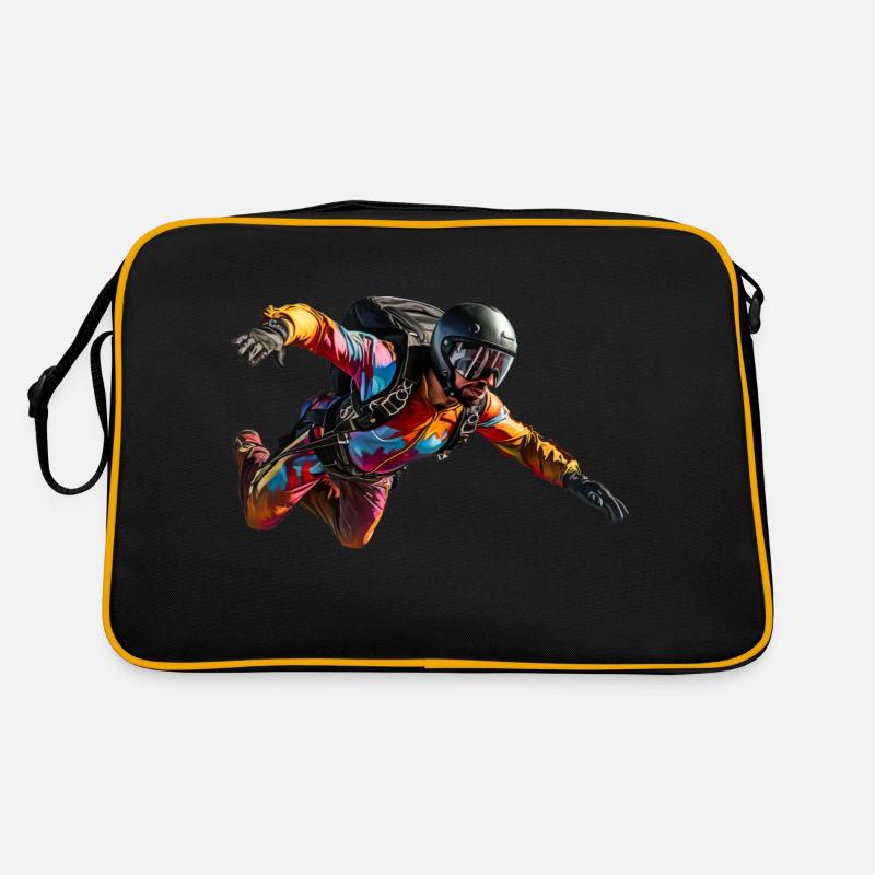 Skydiving is an extreme sport Retro Bag