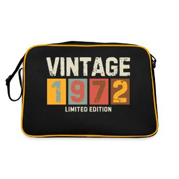 Vintage 1972 Limited Edition Classic original colo - Retro Bag - black/gold - Back
